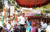 Mahila Congress protests against Centres treatment